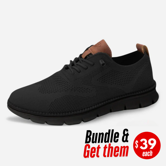 Ultra Comfortable Shoes - Black Sole Edition